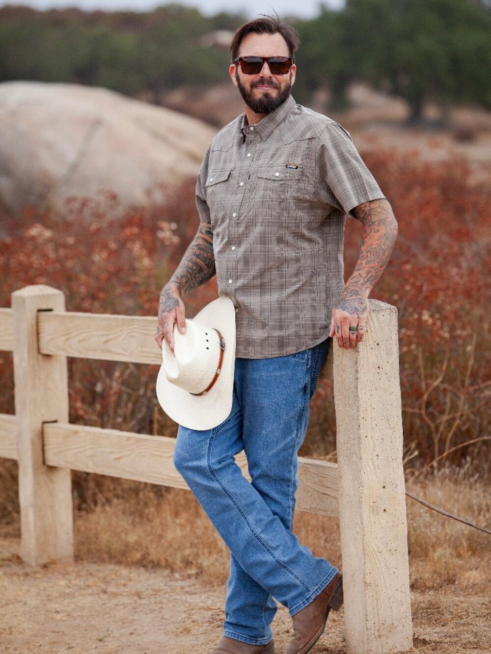 Off The Grid Surplus Deke SS Shirt - Beluga Brown